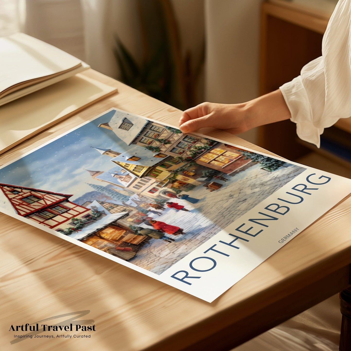 Rothenburg Poster | Germany Wall Art | Europe Decor