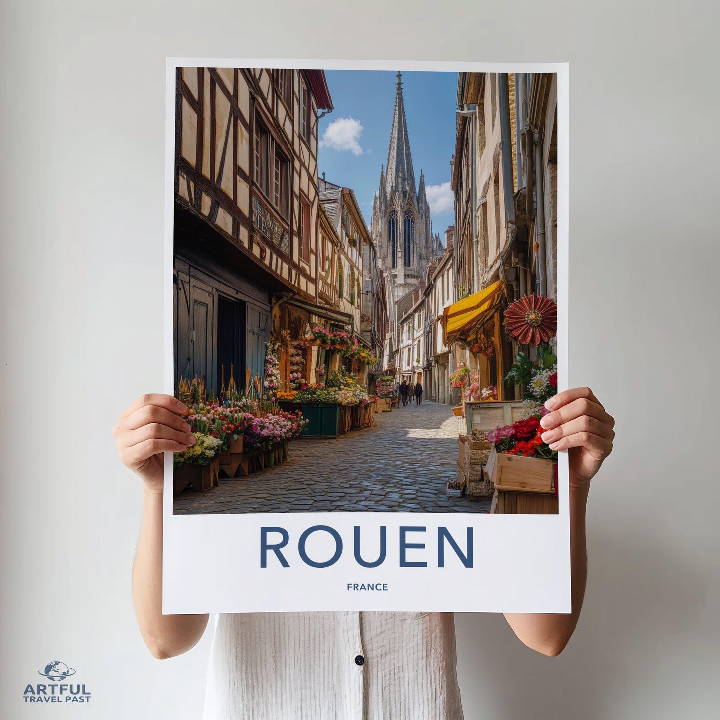 Rouen France Poster - Wall Art