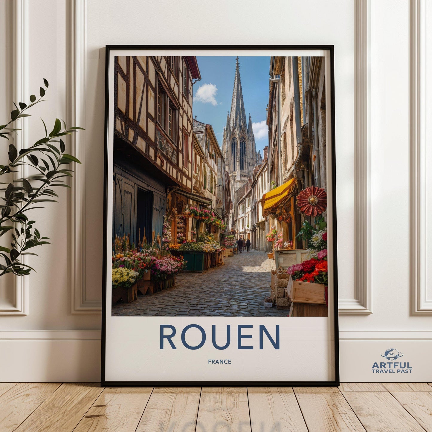 Rouen France Poster - Wall Art