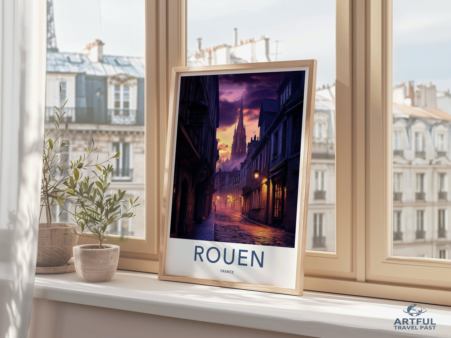 Rouen France Poster - Wall Art