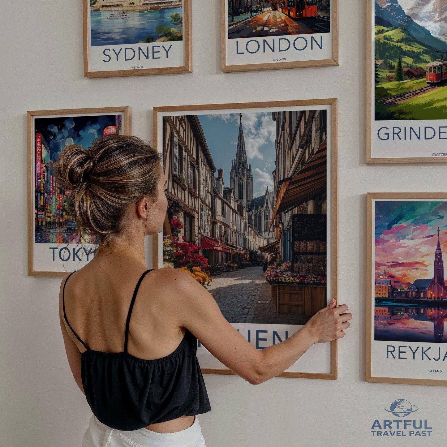 Rouen Poster - France Wall Art