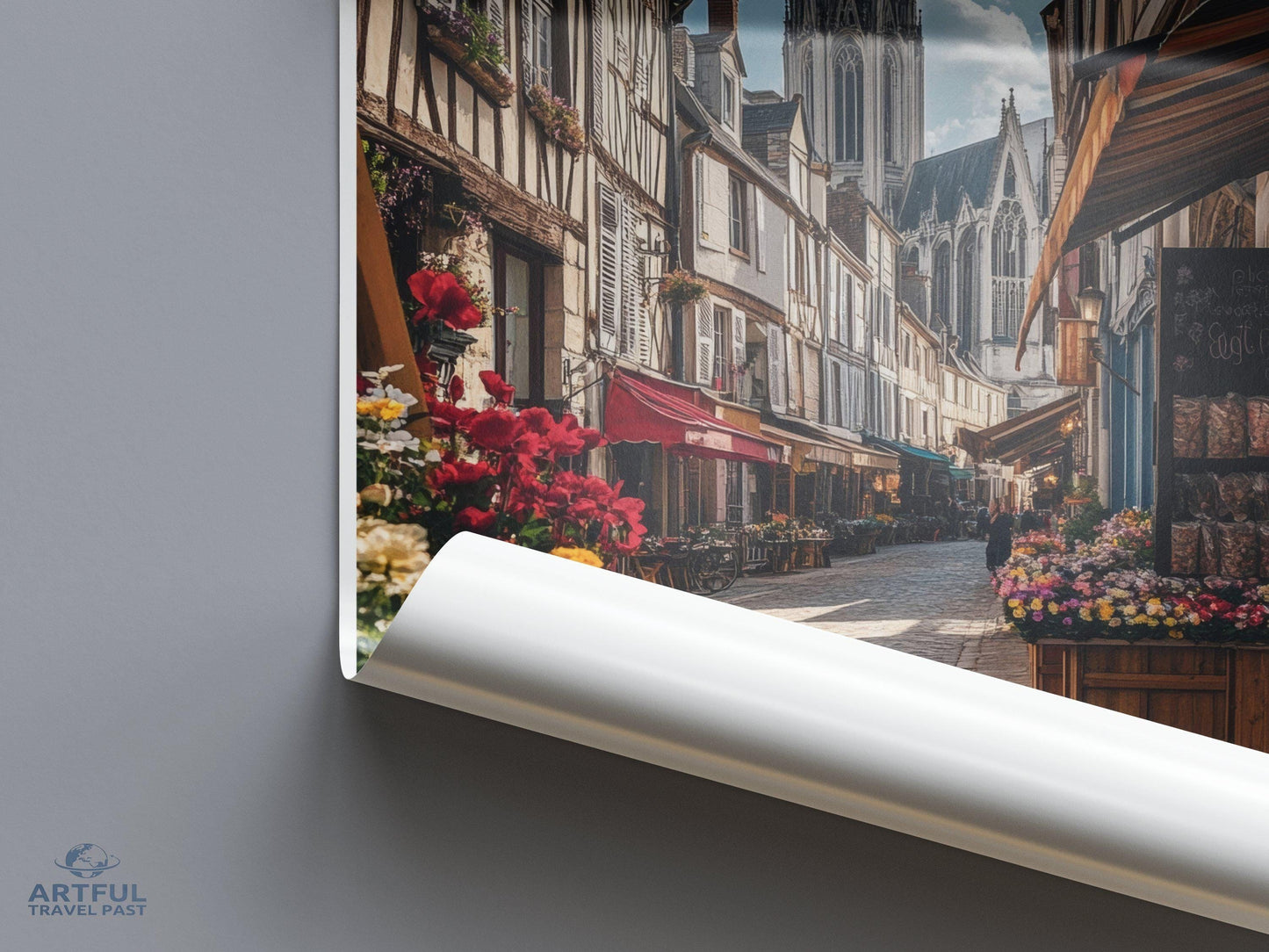 Rouen Poster - France Wall Art