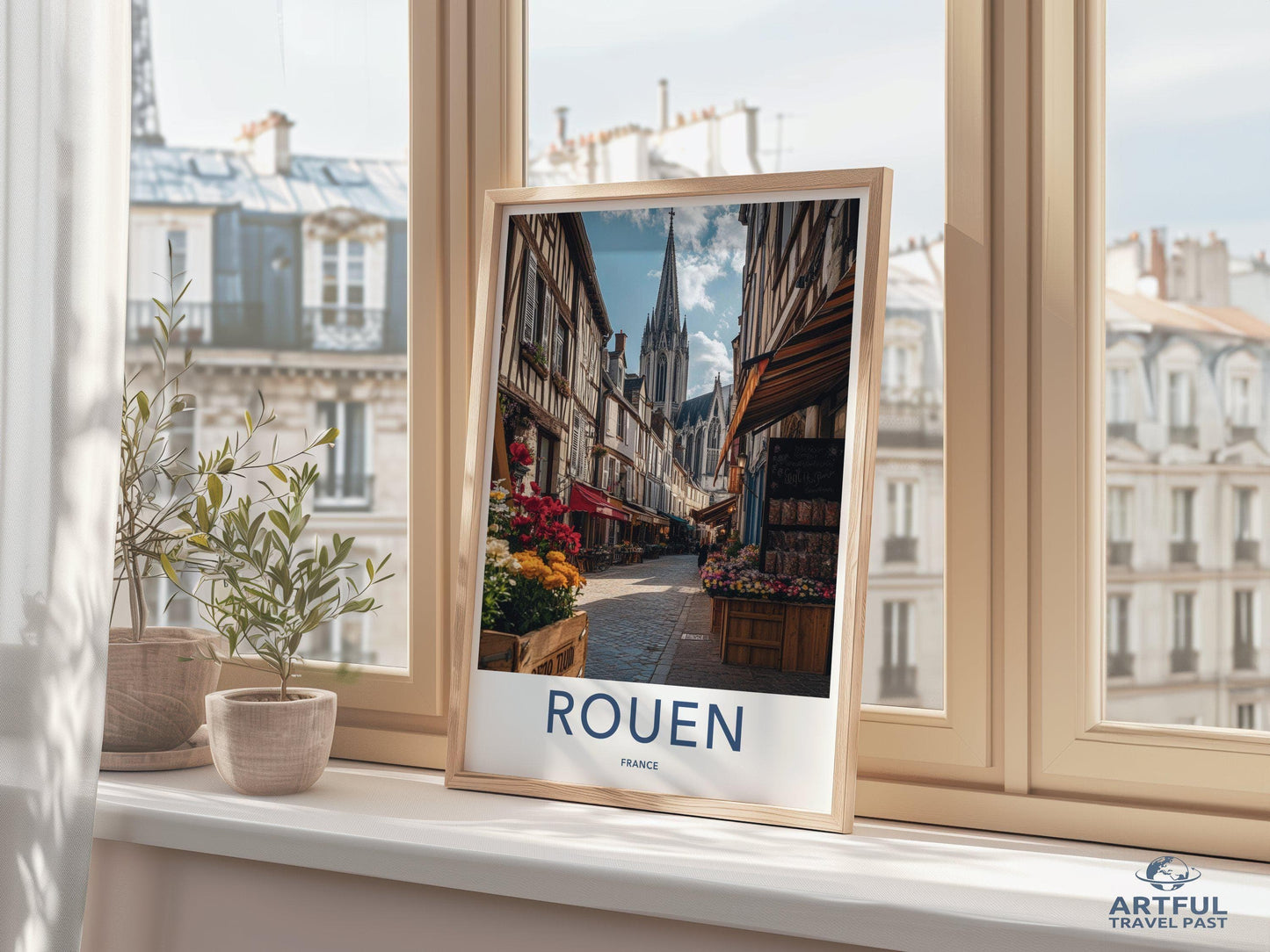 Rouen Poster - France Wall Art