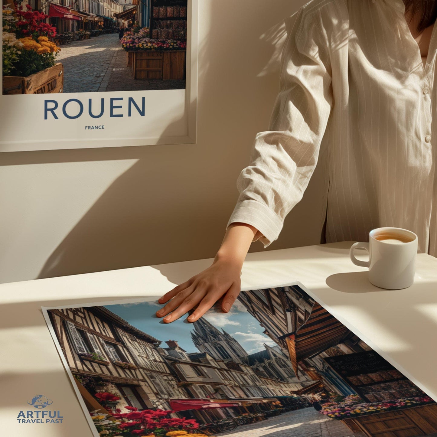 Rouen Poster - France Wall Art