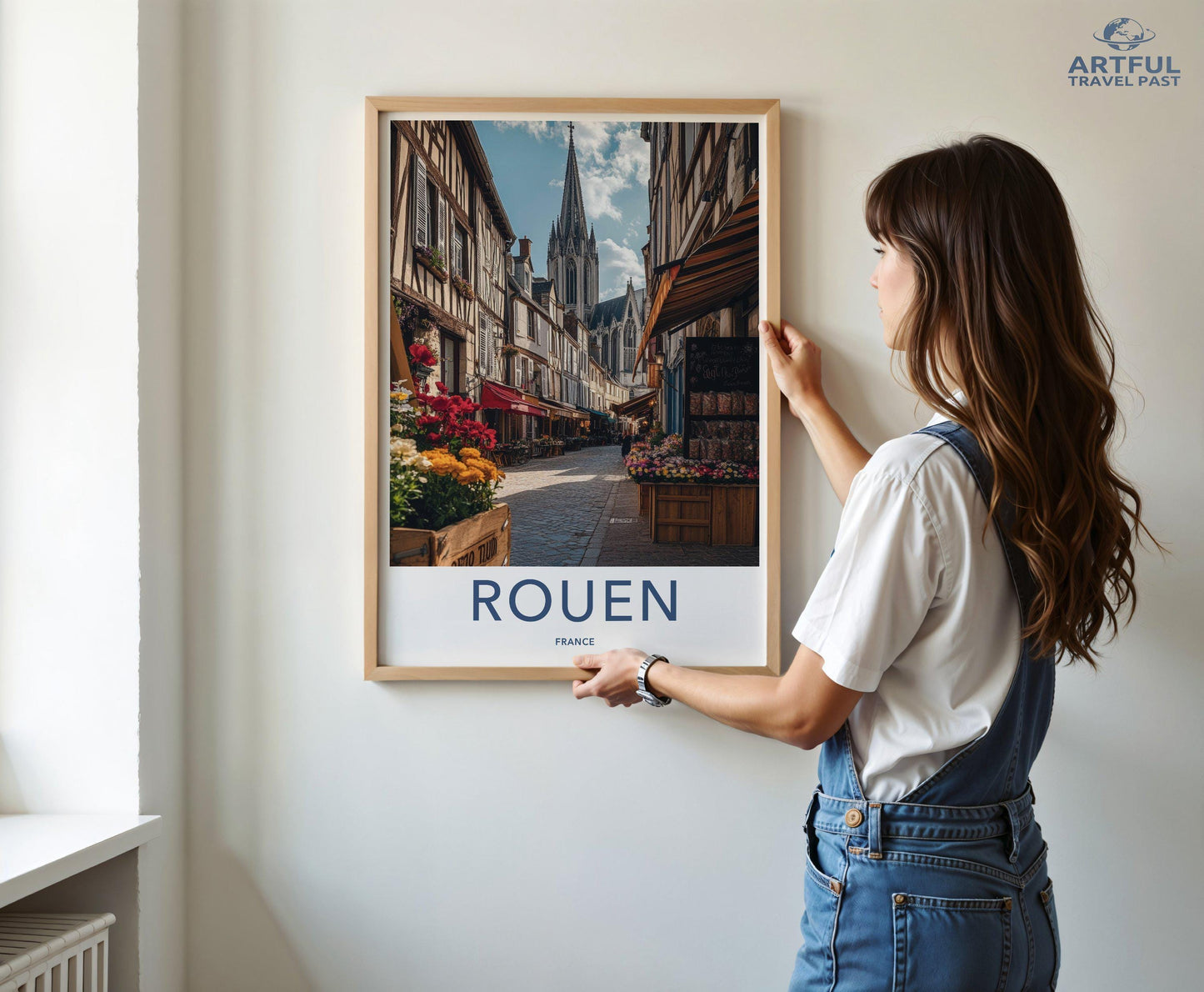 Rouen Poster - France Wall Art