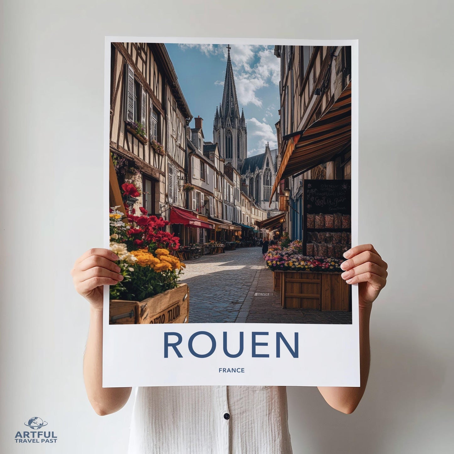Rouen Poster - France Wall Art