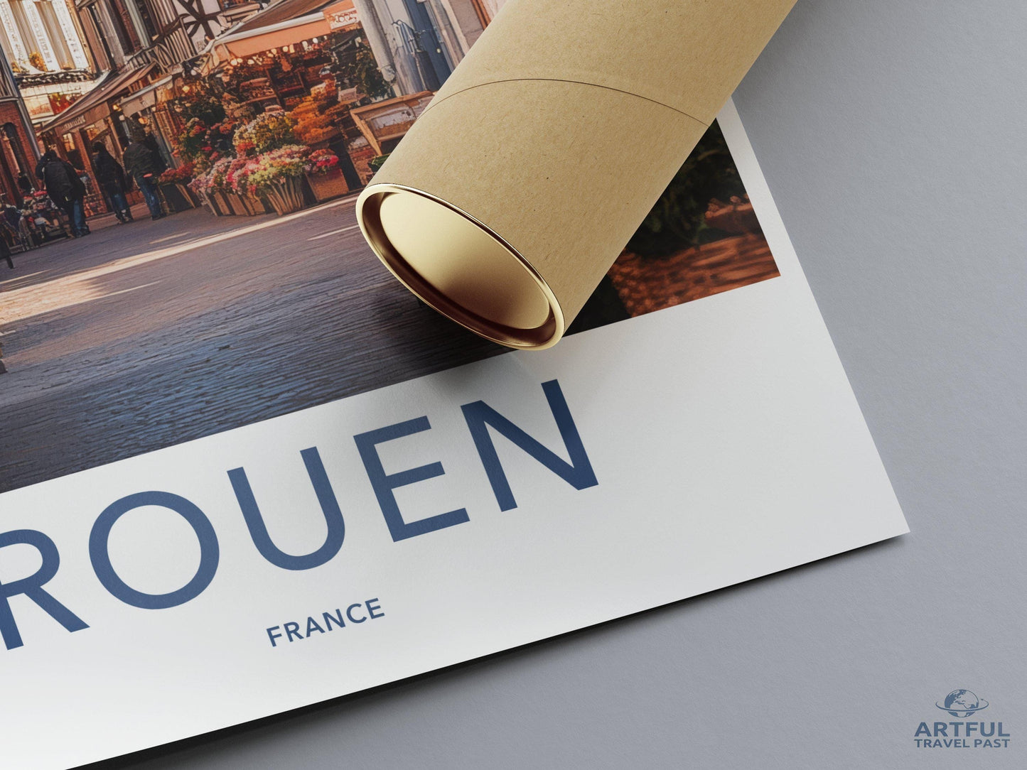 Rouen Poster | France Wall Art | Europe Decor