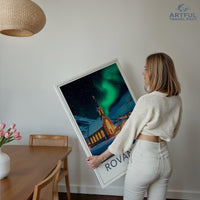 Rovaniemi Poster - Finland Wall Art
