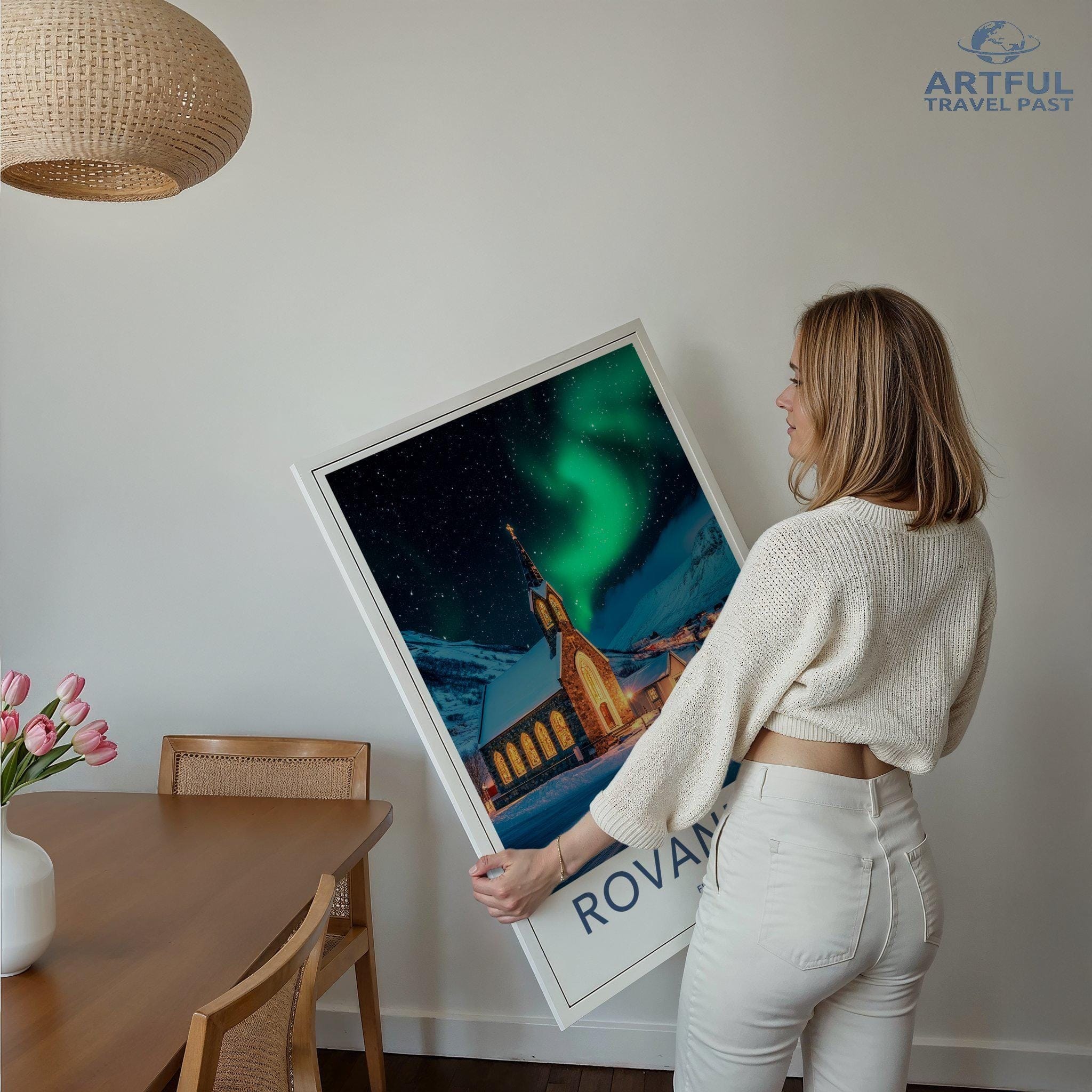 Rovaniemi Poster - Finland Wall Art