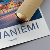 Rovaniemi Poster - Finland Wall Art