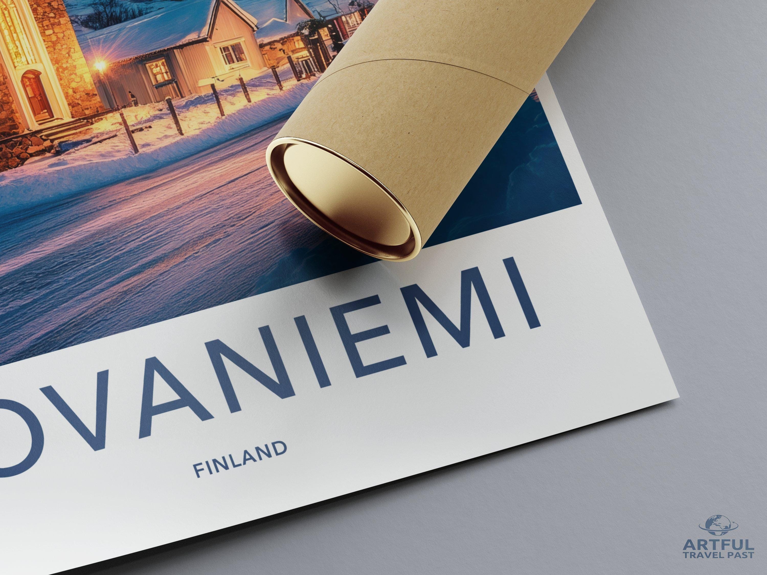 Rovaniemi Poster - Finland Wall Art