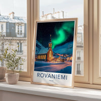 Rovaniemi Poster - Finland Wall Art