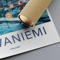 Rovaniemi Poster - Finland Wall Art