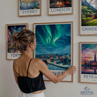 Rovaniemi Poster - Finland Wall Art