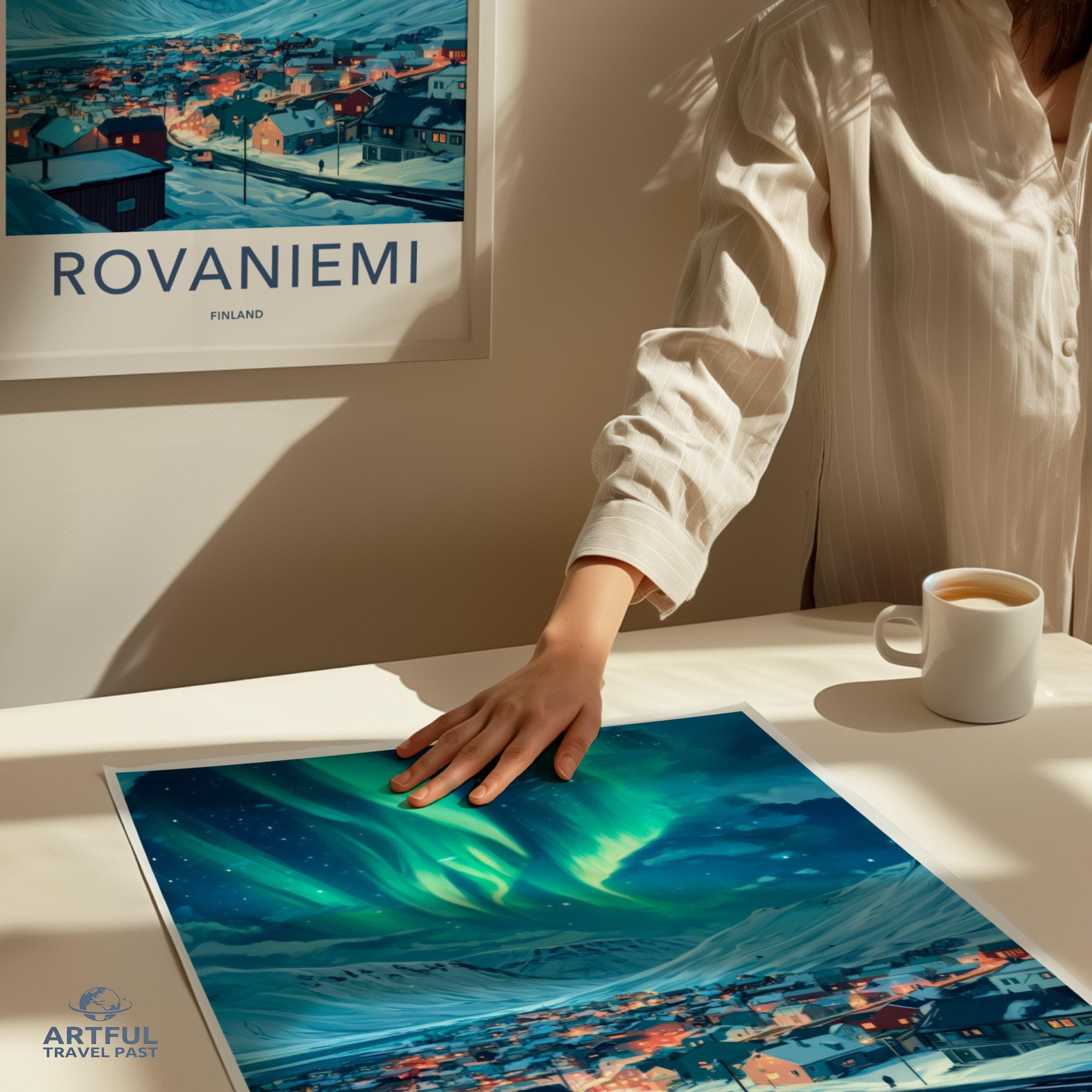 Rovaniemi Poster - Finland Wall Art
