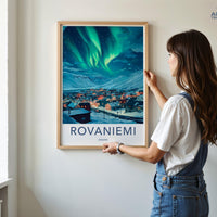 Rovaniemi Poster - Finland Wall Art