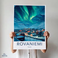 Rovaniemi Poster - Finland Wall Art