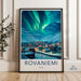 Rovaniemi Poster - Finland Wall Art