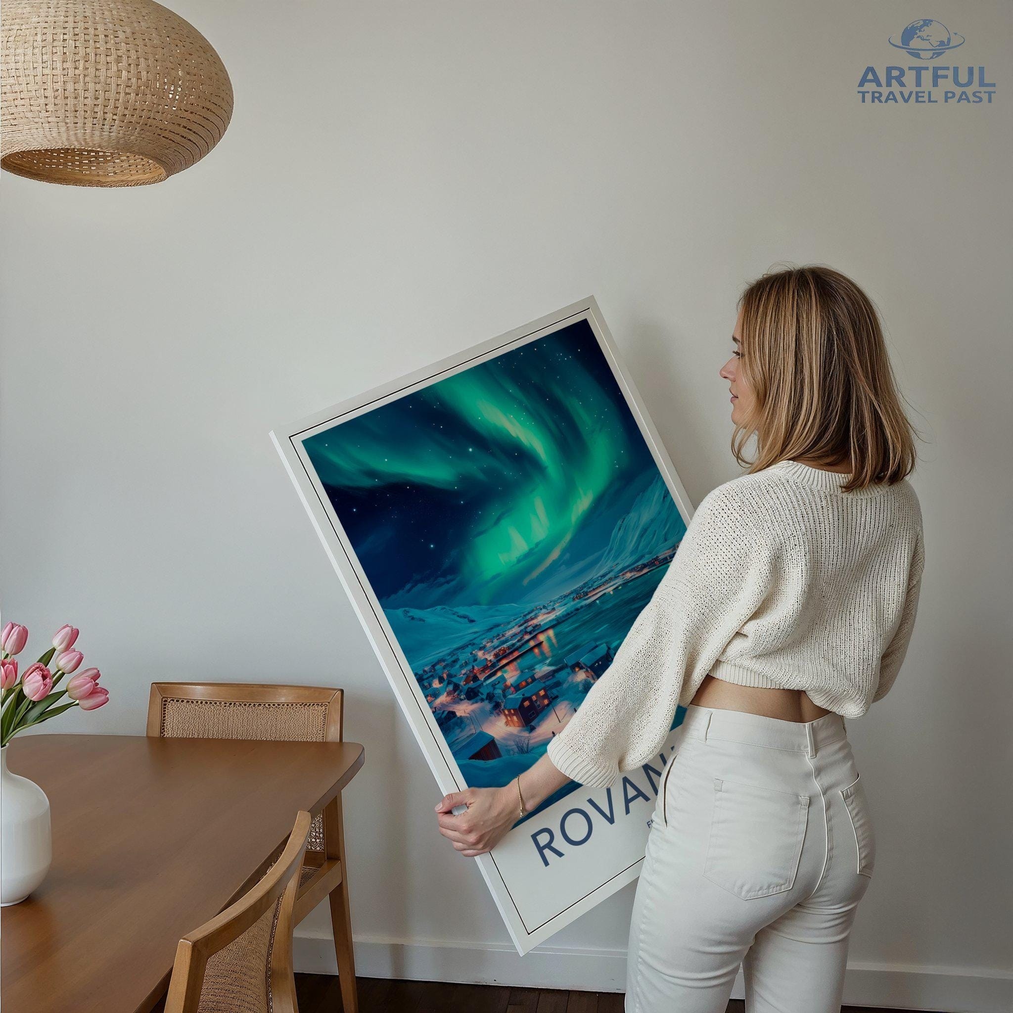 Rovaniemi Poster - Finland Wall Art