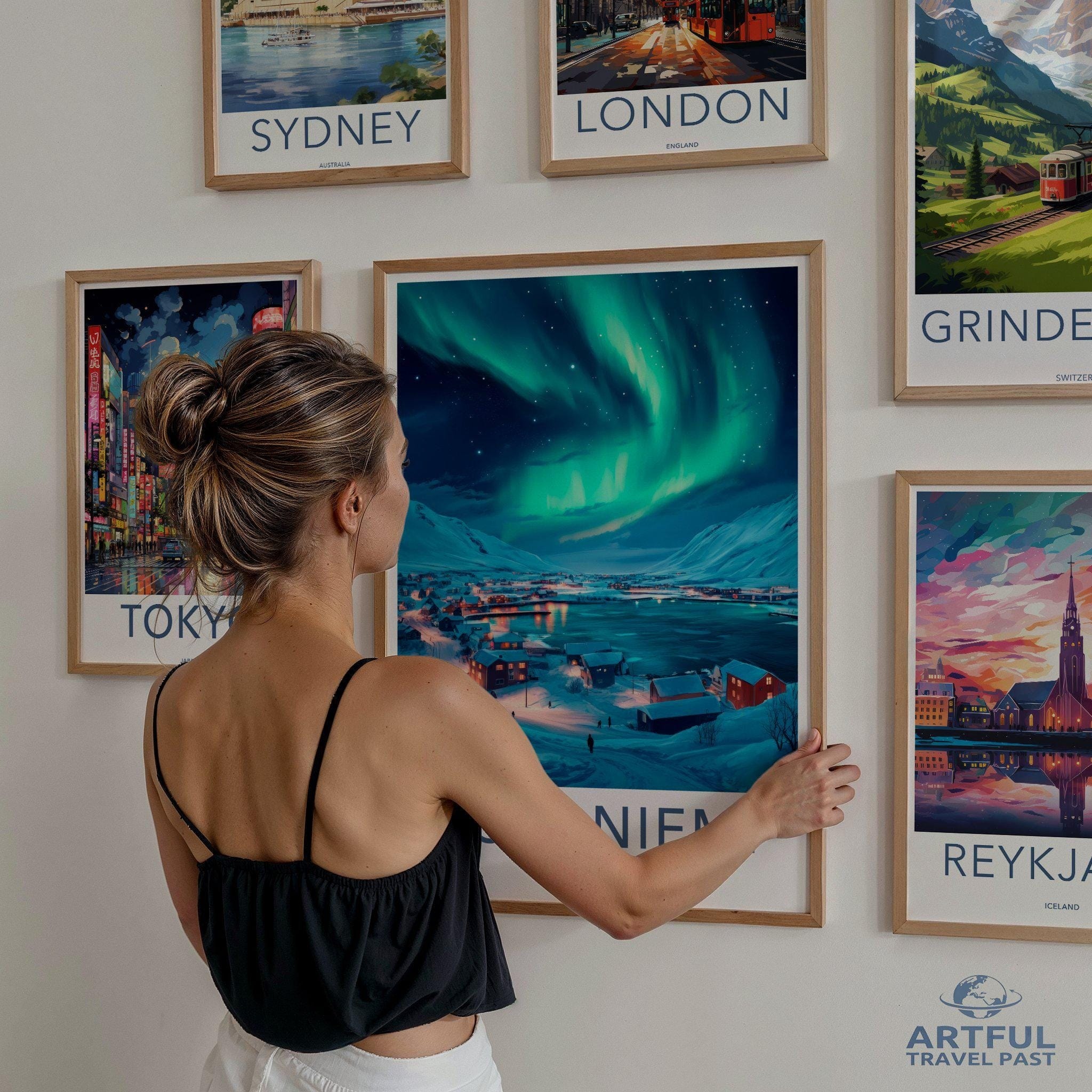 Rovaniemi Poster - Finland Wall Art