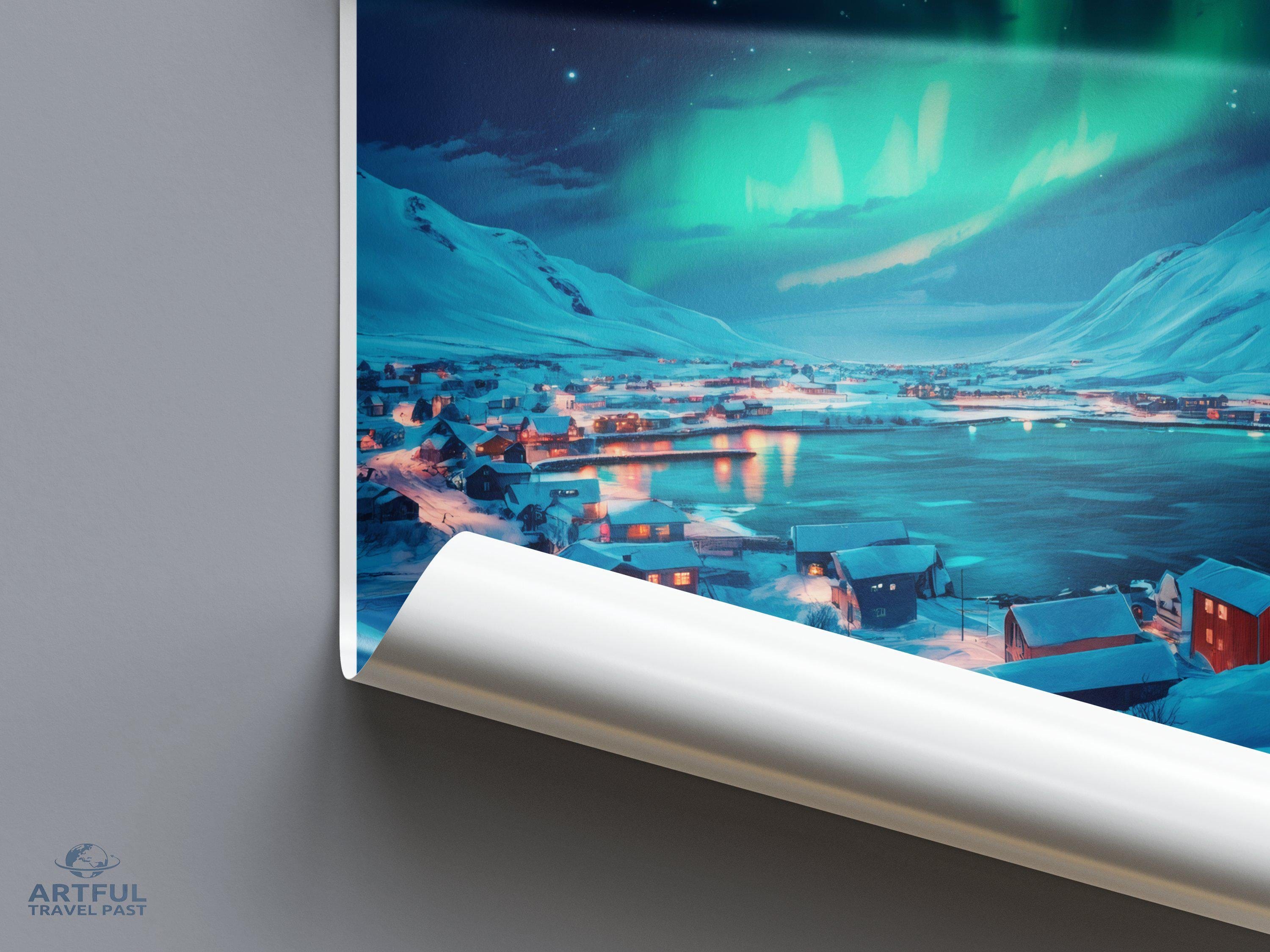 Rovaniemi Poster - Finland Wall Art