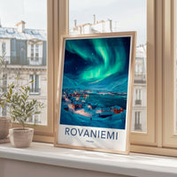 Rovaniemi Poster - Finland Wall Art
