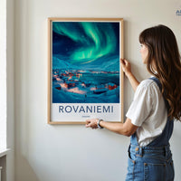 Rovaniemi Poster - Finland Wall Art