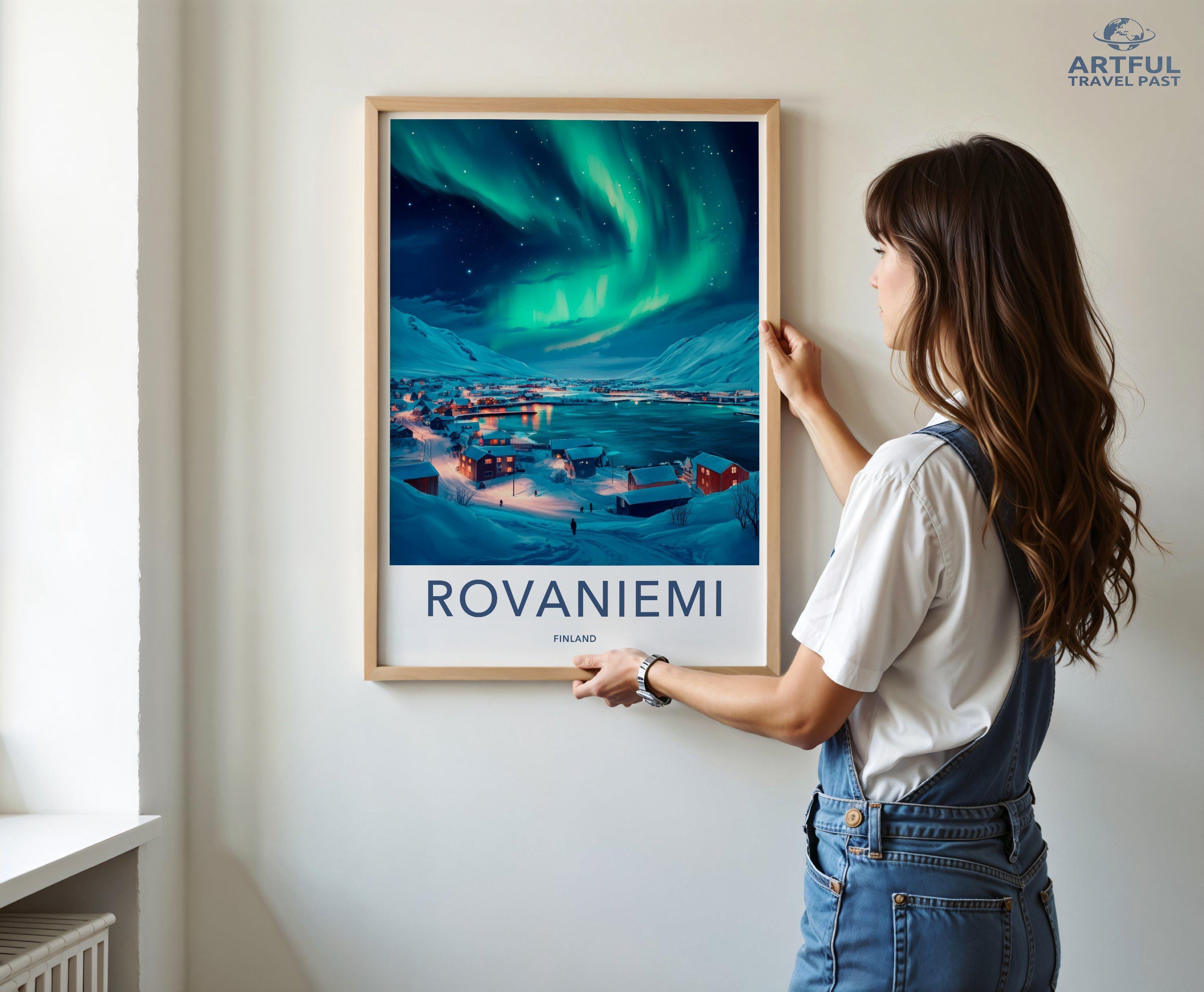 Rovaniemi Poster - Finland Wall Art