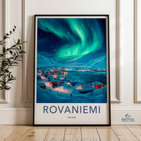Rovaniemi Poster - Finland Wall Art