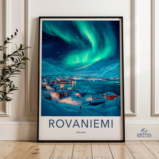 Rovaniemi Poster - Finland Wall Art