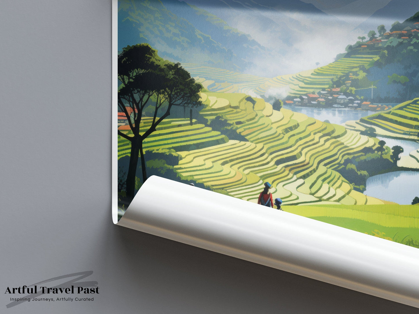 Sa Pa Poster - Vietnam Wall Art