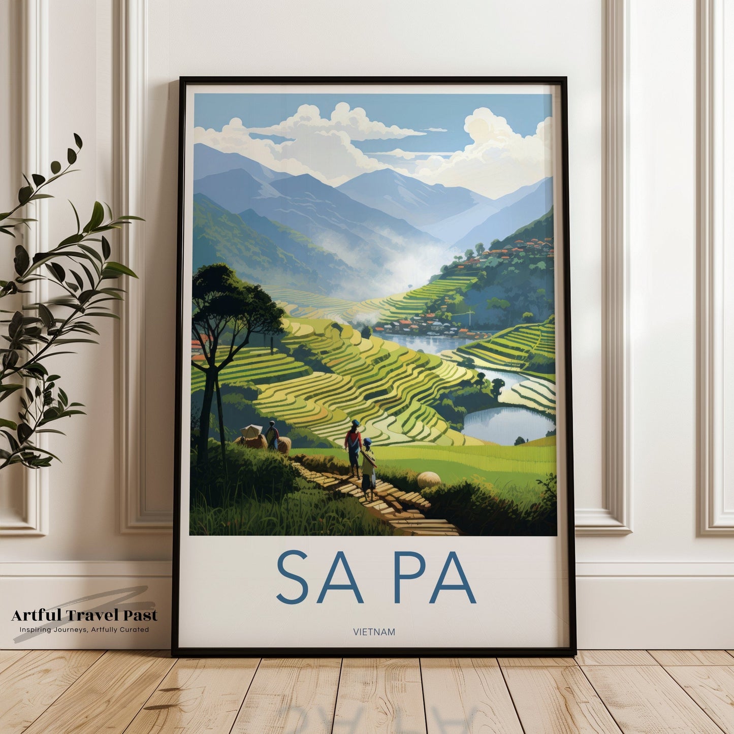 Sa Pa Poster - Vietnam Wall Art