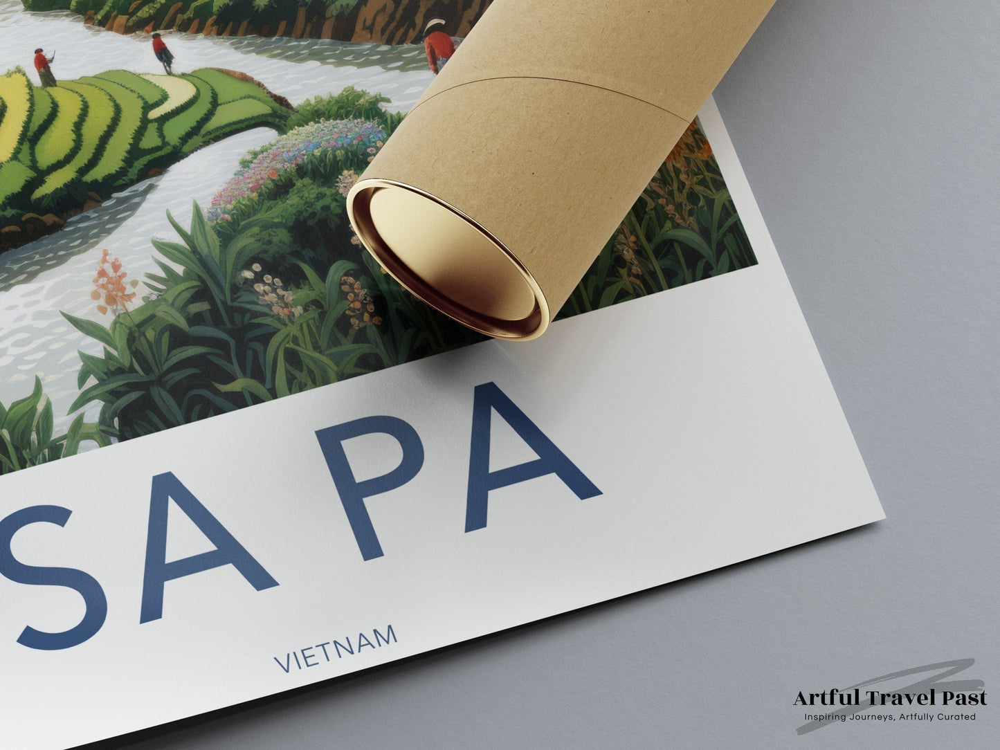 Sa Pa Poster | Vietnam Wall Art | Asia Decor
