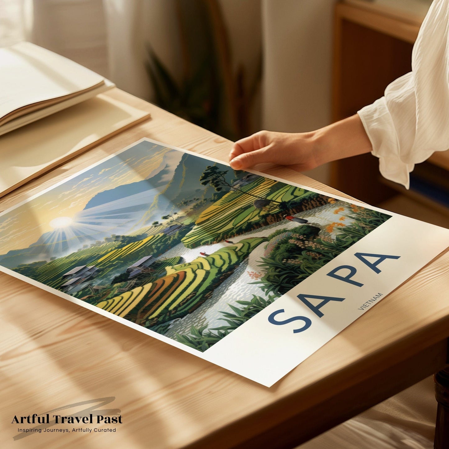 Sa Pa Poster | Vietnam Wall Art | Asia Decor