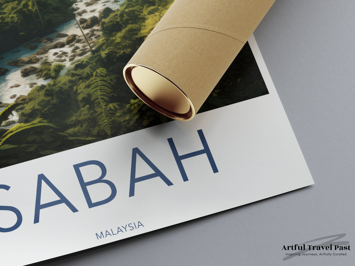 Sabah Rainforest Poster - Malaysia Wall Art