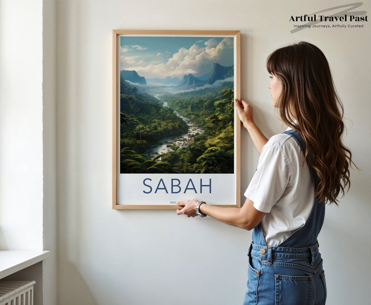 Sabah Rainforest Poster - Malaysia Wall Art