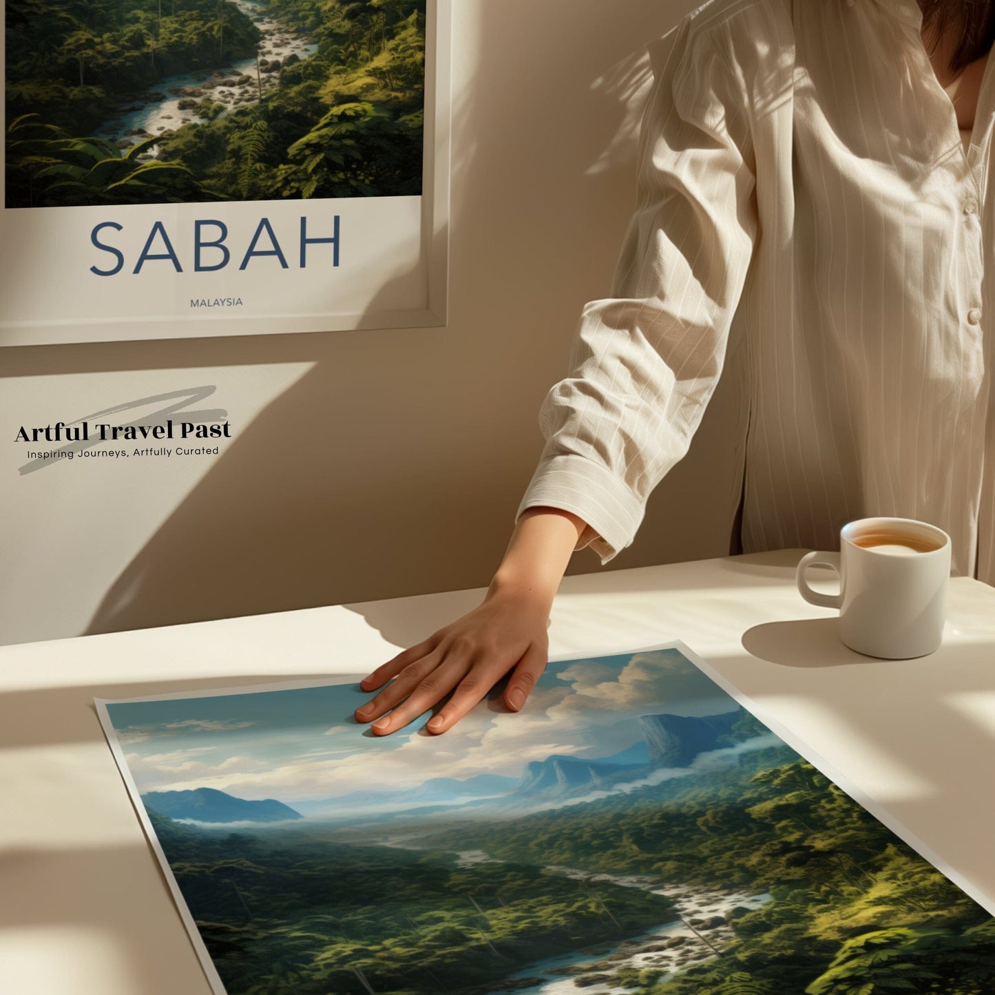 Sabah Rainforest Poster - Malaysia Wall Art