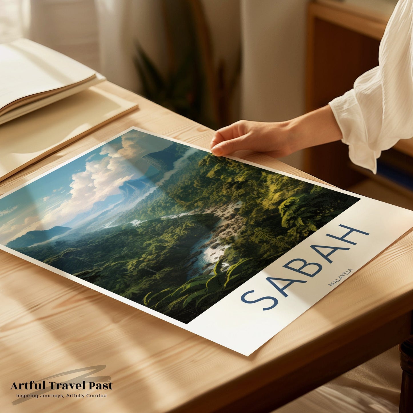 Sabah Rainforest Poster - Malaysia Wall Art