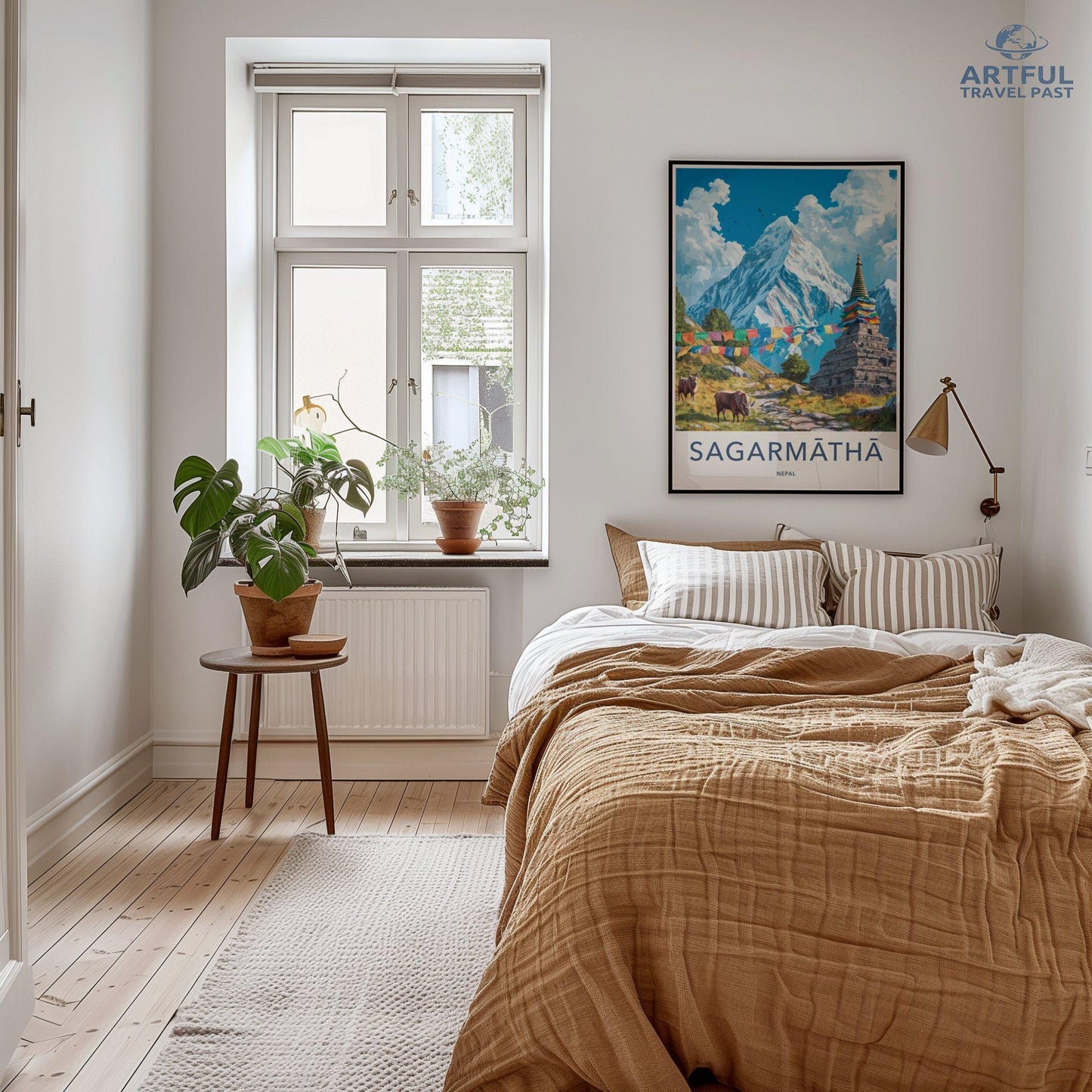 Sagarmatha Everest Poster - Nepal Wall Art