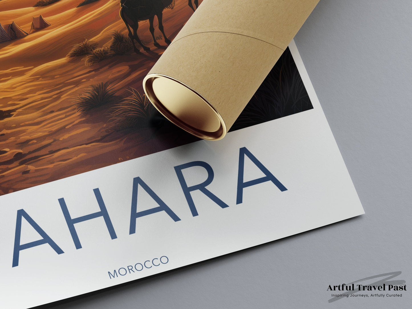 Sahara Desert Poster | Morocco Wall Art