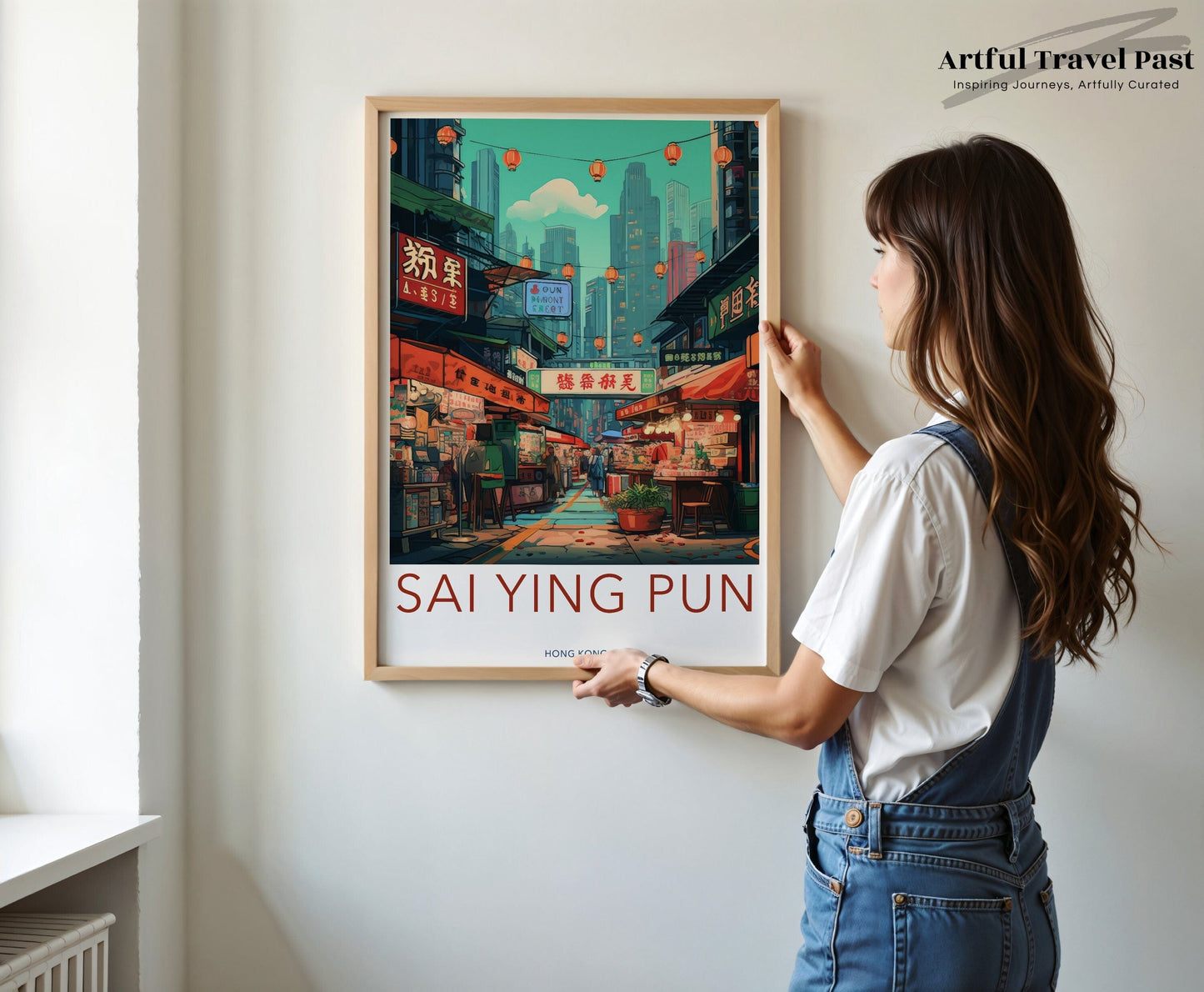Sai Ying Pun Poster - Hong Kong Wall Art