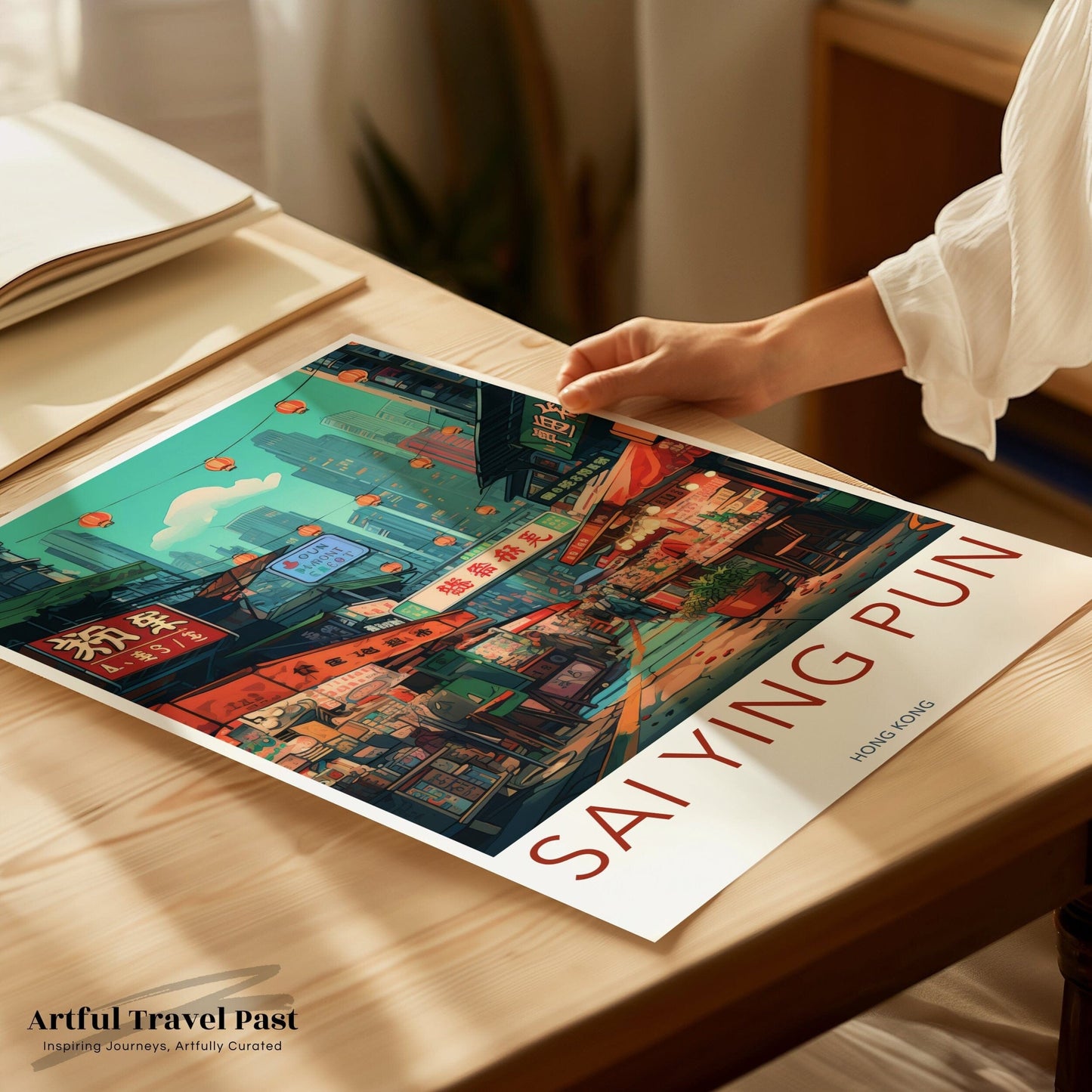 Sai Ying Pun Poster - Hong Kong Wall Art