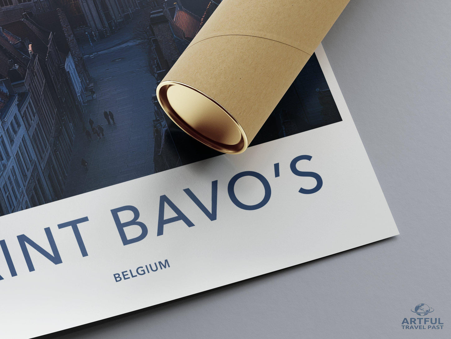 Saint Bavo’s Poster - Belgium Wall Art