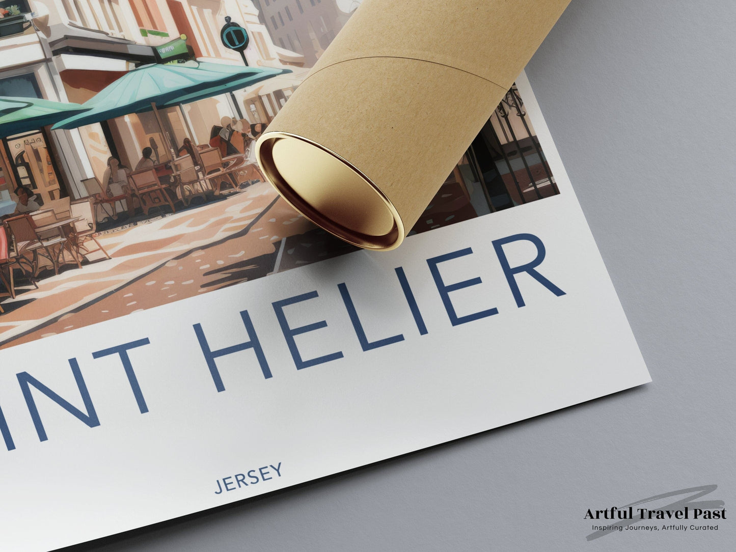 Saint Helier Poster - Jersey Wall Art