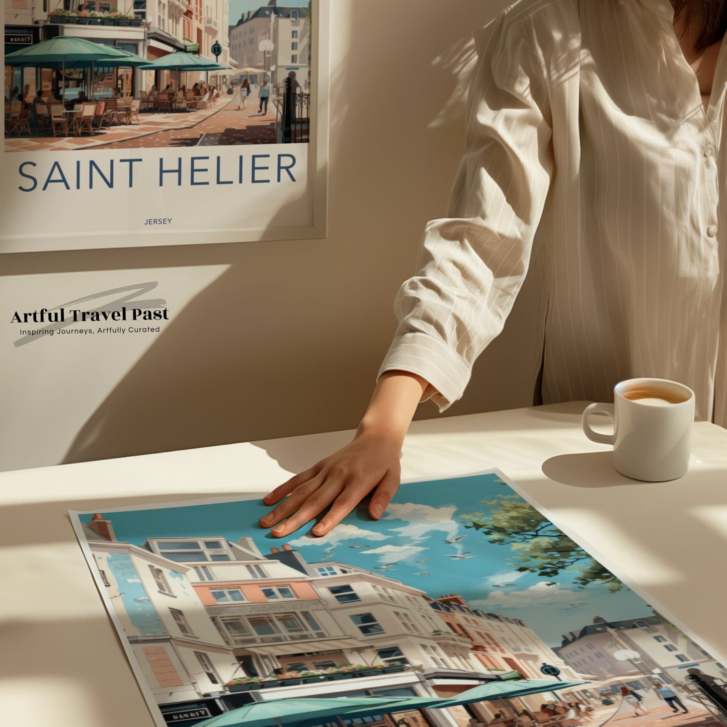 Saint Helier Poster - Jersey Wall Art