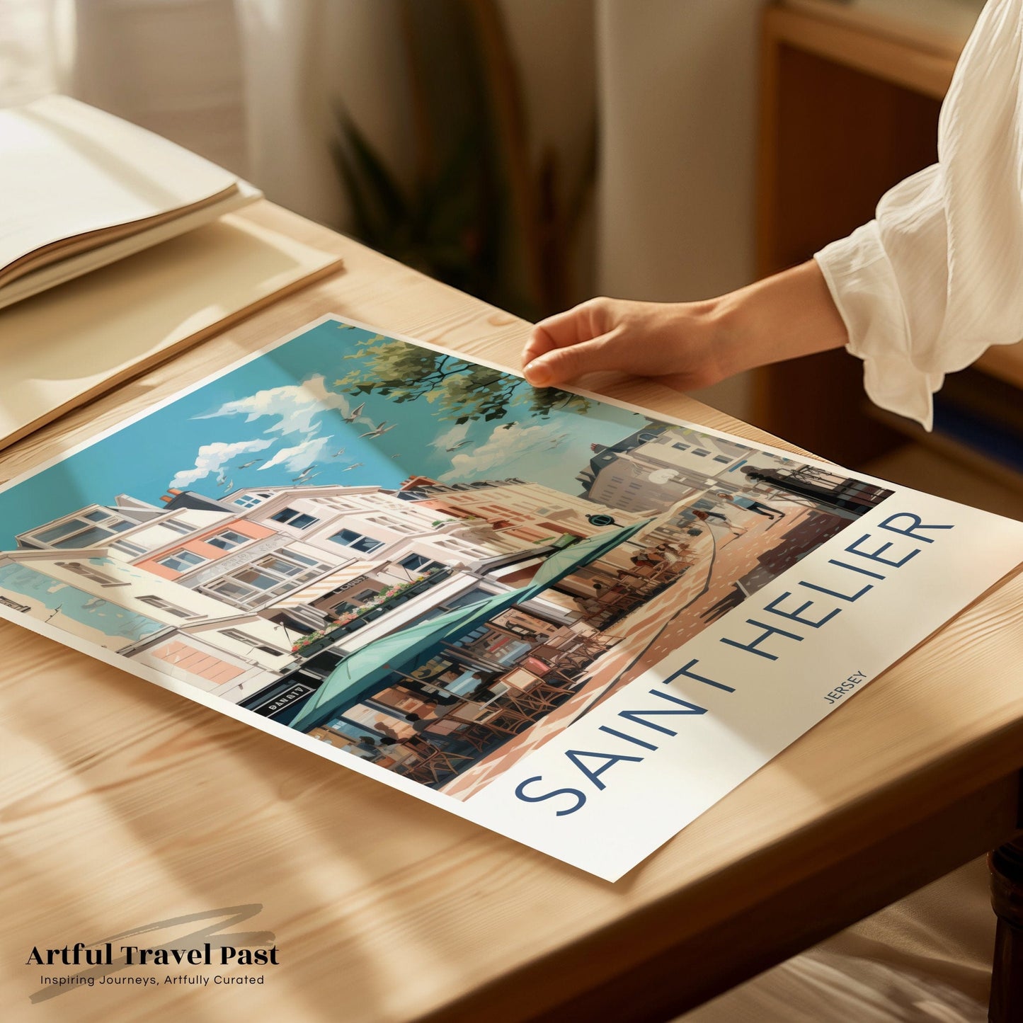 Saint Helier Poster - Jersey Wall Art