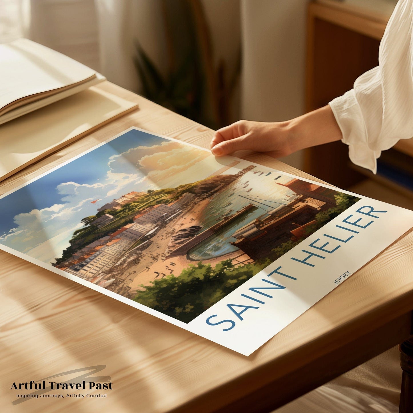 Saint Helier Poster - Jersey Wall Art