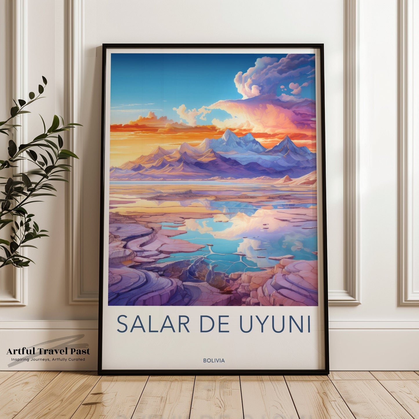 Salar de Uyuni Poster - Bolivia Wall Art