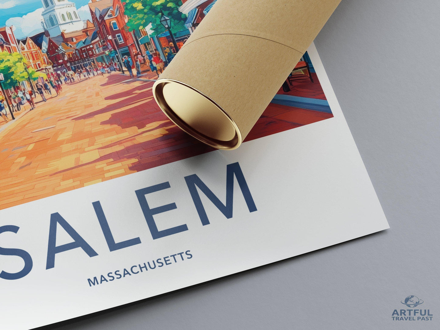 Salem Poster - Massachusetts Wall Art