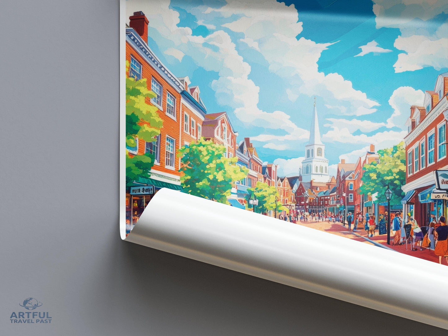 Salem Poster - Massachusetts Wall Art
